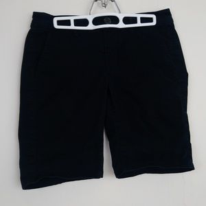 American Eagle Outfitters Black Denim Bermuda Jean Shorts